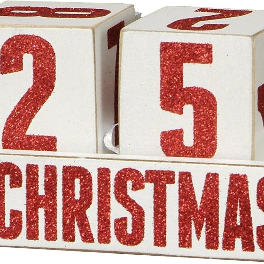 Days 'Til Christmas Countdown Block Set